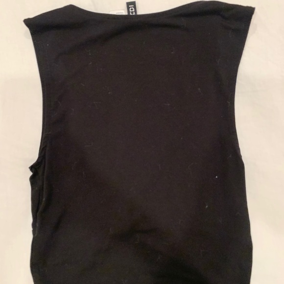 BLACK H&M TWIST TOP - Picture 3 of 3